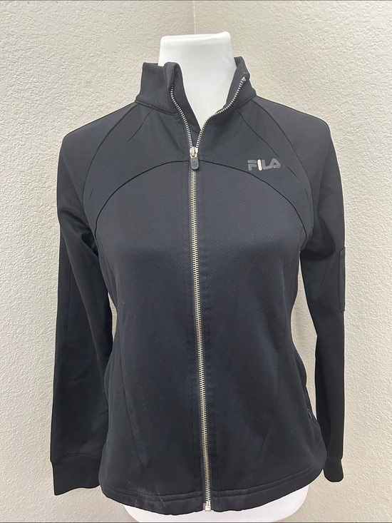 Fila Jackets & Blazers - FILA Sport Women’s Black Full Zip Track Jacket M